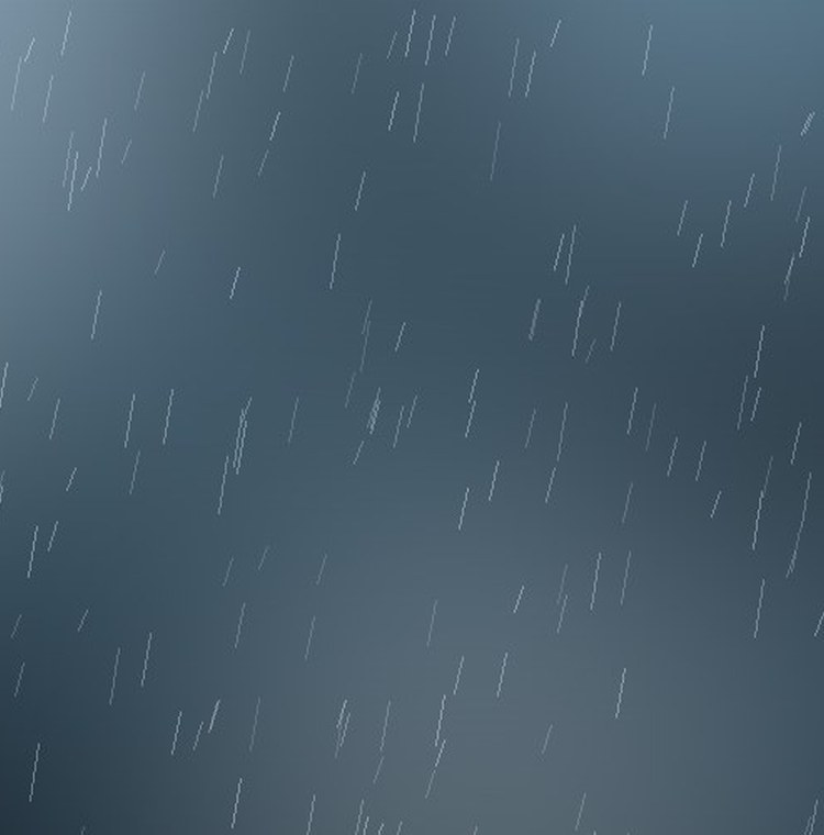 Pluie sur la fenêtre
